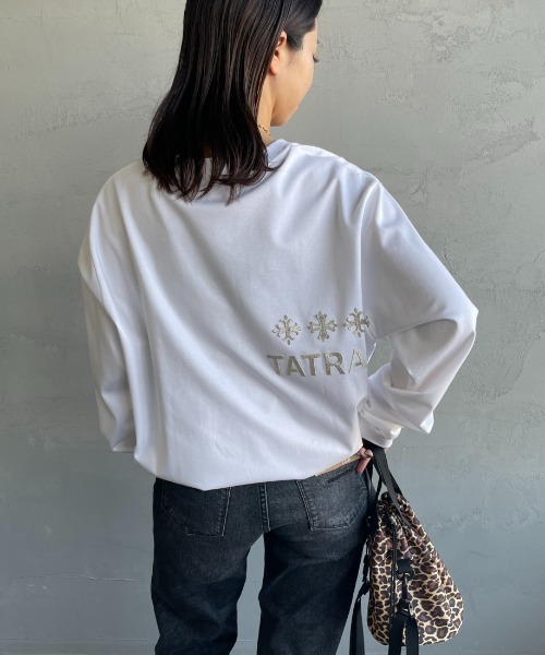 TATRAS/タトラス] BELECI ブランドロゴ ロングスリーブTシャツ
