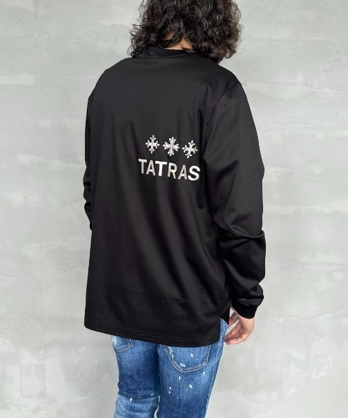 【新品✨タグ付き】TATRAS タトラス BELECI べレチ ロンT 黒03L 新品✨タグ付き】TATRAS タトラス BELECI べレチ ロンT 黒03L