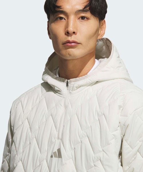 クォータージップ中わた入りプルオーバー長袖 / ハーフジップ 【adidas