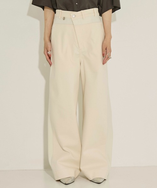 STUDIOUS（ステュディオス）の「【STUDIOUS/ステュディオス】Hyper Stretch Straight Jeans/ハイパーストレッチストレートジーンズ/デニムパンツ/ウォッシャブル/くびれ効果/サイズ調節可能/脚長（その他パンツ・レディース・ブラック/キナリ・1/2）」の10枚目の写真