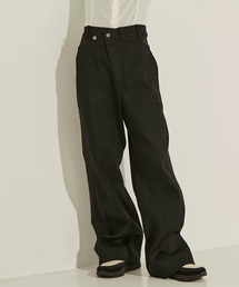STUDIOUS（ステュディオス）の「【STUDIOUS/ステュディオス】Hyper Stretch Straight Jeans/ハイパーストレッチストレートジーンズ/デニムパンツ/ウォッシャブル/くびれ効果/ウエストサイズ調節可能/脚長効果（デニムパンツ）」