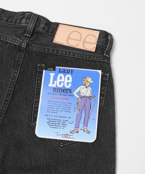Lee（リー）の「『別注』Lee101×DOORS　STRAIGHT PANTS（デニムパンツ・レディース・ブラック/ブラック系その他・X-SMALL/SMALL/MEDIUM/LARGE）」の16枚目の写真