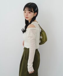 Kastane | 【YAMADA企画/WEB限定】アシメレイヤードシアーロンTee(Tシャツ/カットソー)