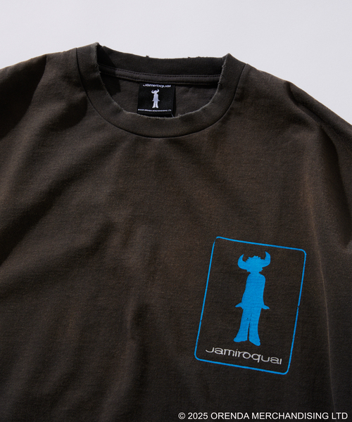 セール】Jamiroquai / ジャミロクワイ 別注 ”蓄光” フェードプリント T