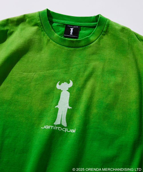 JOURNAL STANDARD relume(ジャーナルスタンダード レリューム)の「Jamiroquai / ジャミロクワイ 別注 ”蓄光” フェードプリント Tシャツ(Tシャツ/カットソー・メンズ・ブラック/グリーン/ホワイト・MEDIUM/LARGE)」の13枚目の写真