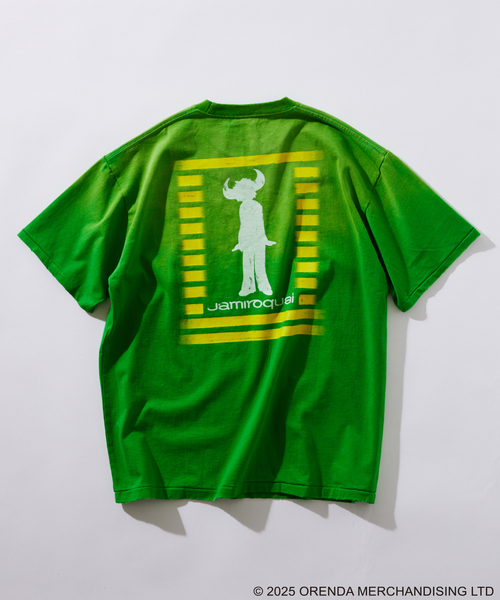 セール】Jamiroquai / ジャミロクワイ 別注 ”蓄光” フェードプリント T