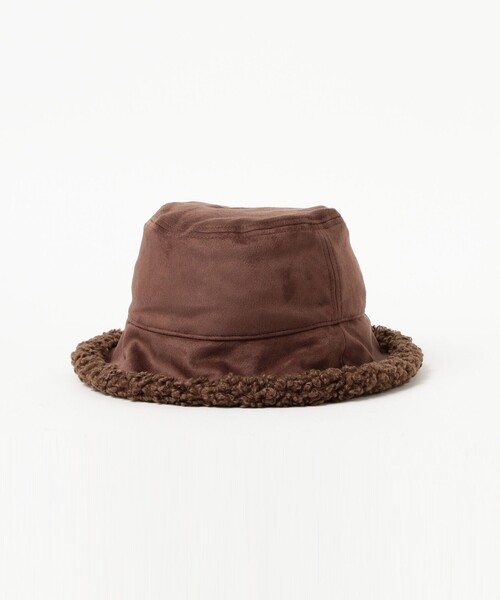 BEAMS HEART（ビームスハート）の「リバーシブル プードル ボア ハット（ハット・レディース・ブラック/ホワイト系その他5/ブラウン・ONE SIZE）」の11枚目の写真