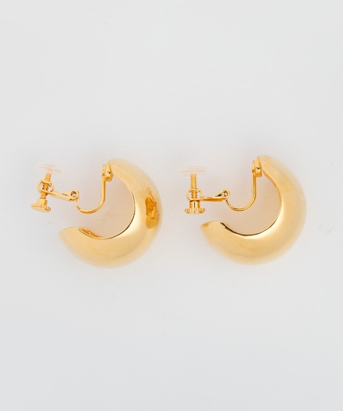 WCJ（ダブルシージェイ）の「BIGフープイヤリング（イヤリング・レディース・シルバー/ゴールド・FREE）」の6枚目の写真