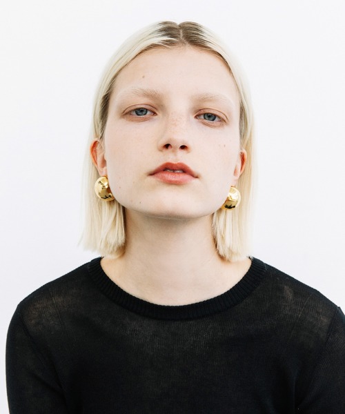 WCJ（ダブルシージェイ）の「BIGフープイヤリング（イヤリング・レディース・シルバー/ゴールド・FREE）」の10枚目の写真