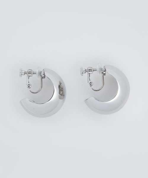 WCJ（ダブルシージェイ）の「BIGフープイヤリング（イヤリング・レディース・シルバー/ゴールド・FREE）」の13枚目の写真