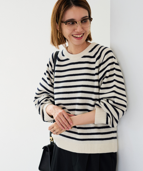 Framework ニット AQUA クルーネックプルオーバー（ニット/セーター）｜FRAMeWORK