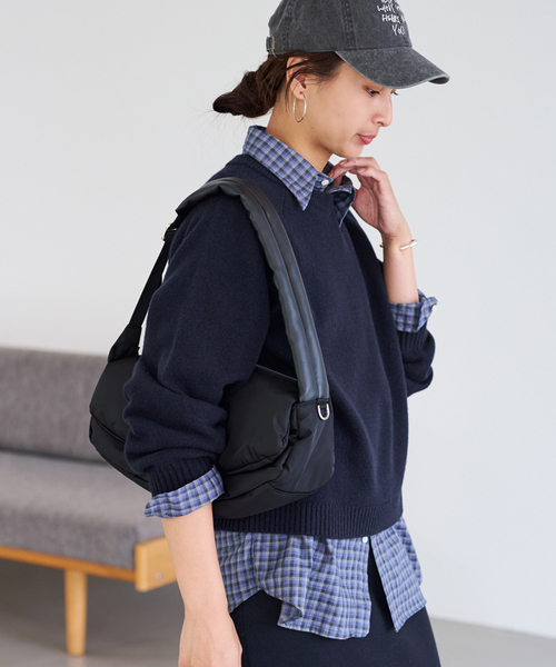 セール】AQUA クルーネックプルオーバー（ニット/セーター