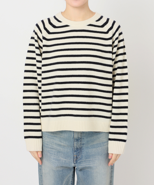 セール】AQUA クルーネックプルオーバー（ニット/セーター