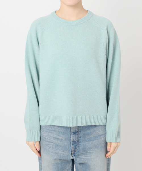 セール】AQUA クルーネックプルオーバー（ニット/セーター