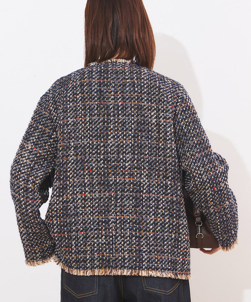 GIOLICAツイードワイドジャケット JOURNAL STANDARD L'ESSAGE｜【SP】GIOLICAツイードワイド