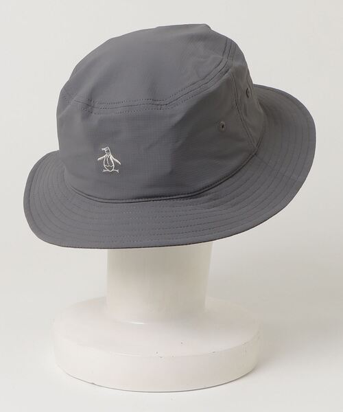 penguin BY MUNSINGWEAR（ペンギン バイ マンシングウェア）の「RIPSTOP HAT（ハット・メンズ・ネイビー/ブラック/グレー・F）」の9枚目の写真