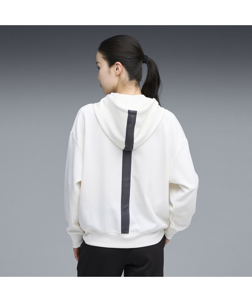 PUMA(プーマ)の「PUMA プーマ ウィメンズ トレーニング トレイン エッジ ニット フルジップ(パーカー・レディース・オフホワイト/ダークグレー・SMALL/MEDIUM/LARGE/X-LARGE)」の10枚目の写真