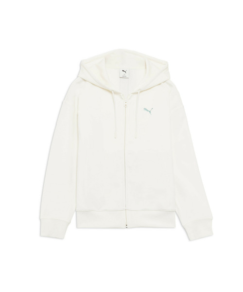 PUMA(プーマ)の「PUMA プーマ ウィメンズ トレーニング トレイン エッジ ニット フルジップ(パーカー・レディース・オフホワイト/ダークグレー・SMALL/MEDIUM/LARGE/X-LARGE)」の12枚目の写真