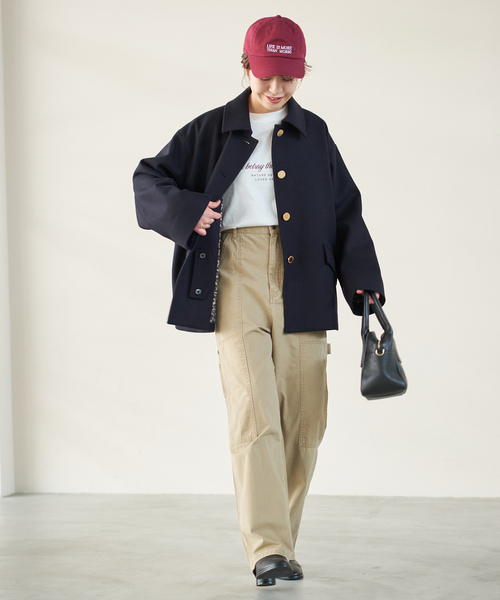 TRADITIONAL WEATHERWEAR 別注LINTON SHORT*（ステンカラーコート