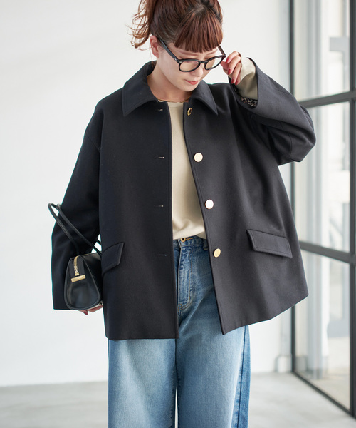 TRADITIONAL WEATHERWEAR 別注LINTON SHORT*（ステンカラーコート