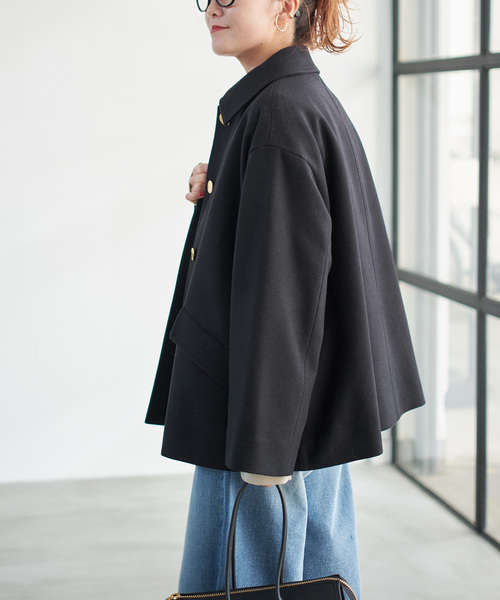 TRADITIONAL WEATHERWEAR 別注LINTON SHORT*（ステンカラーコート