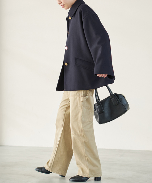 TRADITIONAL WEATHERWEAR 別注LINTON SHORT*（ステンカラーコート