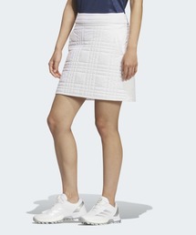 adidas キルティングスカート Mサイズ ホワイト adidas｜アディダスのスカート（ホワイト/白色系・キルティング
