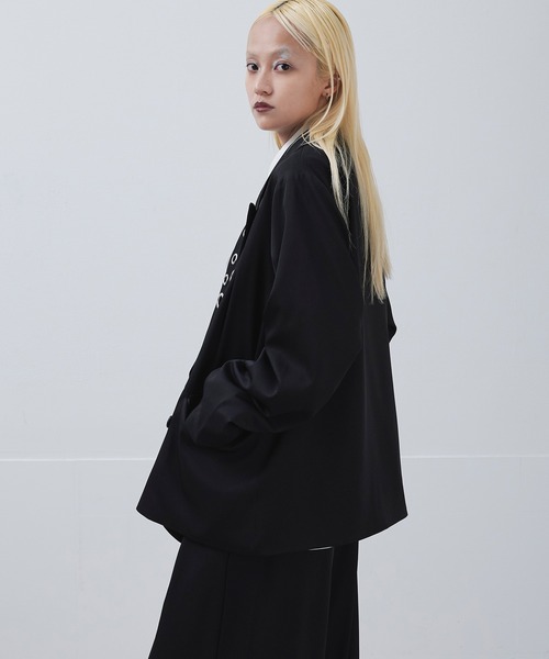 Ellno Loset(エルノロゼット)の「ハトメデザインテーラードジャケット(テーラードジャケット・メンズ・ブラック・X-SMALL/LARGE/MEDIUM/SMALL)」の13枚目の写真