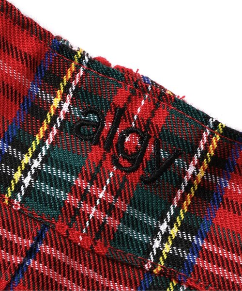 algy(アルジー)の「ミディプリーツチェックスカート(スカート・キッズ・ブラウン/レッド・XX-SMALL/X-SMALL/SMALL/MEDIUM)」の15枚目の写真