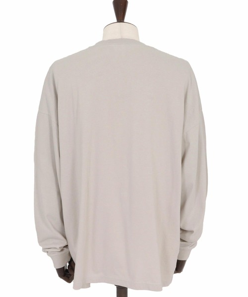 CAMBIO(カンビオ)の「mlt5417- プリントロンT_Altruism カットソー(2502113MCB)(Tシャツ/カットソー・メンズ・ホワイト/ブラック/グレー系その他・S/M/L/XL)」の22枚目の写真