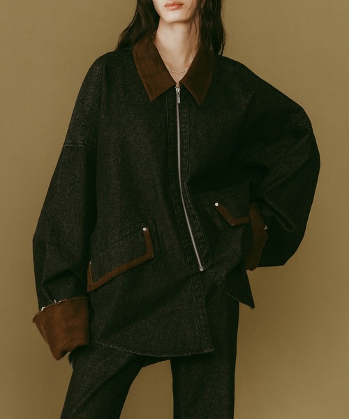 Knuth Marf クヌースマーフ　デニムジャケット Knuth Marf - denim over shirt jacket(unisex) / デニム