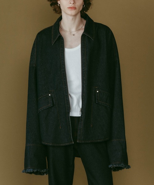 Knuth Marf】denim over shirt jacket（デニムジャケット）｜Knuth