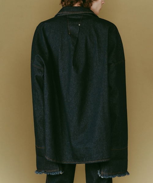 セール】【Knuth Marf】denim over shirt jacket（デニムジャケット