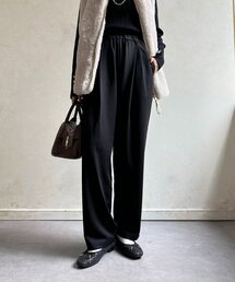 Chez toi | カットタックテーパードパンツ(その他パンツ)