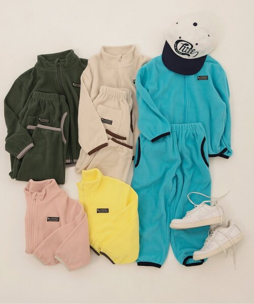 セール】【WEB限定/ジュニア対応】フリースジャケット(セットアップ可