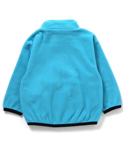 BREEZE（ブリーズ）の「【WEB限定/ジュニア対応】フリースジャケット(セットアップ可)（ブルゾン・キッズ・ブルー/ダークグリーン/アイボリー/ピンク/イエロー・90/100/110/120/130/140）」の10枚目の写真