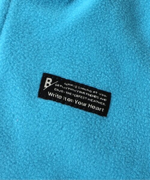 BREEZE（ブリーズ）の「【WEB限定/ジュニア対応】フリースジャケット(セットアップ可)（ブルゾン・キッズ・ブルー/ダークグリーン/アイボリー/ピンク/イエロー・90/100/110/120/130/140）」の15枚目の写真