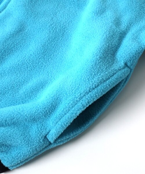 BREEZE（ブリーズ）の「【WEB限定/ジュニア対応】フリースジャケット(セットアップ可)（ブルゾン・キッズ・ブルー/ダークグリーン/アイボリー/ピンク/イエロー・90/100/110/120/130/140）」の18枚目の写真