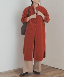 URBAN RESEARCH DOORS(アーバンリサーチドアーズ)の「『WEB/一部店舗限定カラー』『UR TECH』コーデュロイシャツワンピース(ワンピース)」