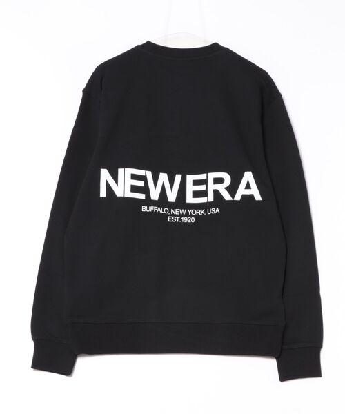 NEW ERA(ニューエラ)の「【ムラサキスポーツ限定】NEW ERA/ニューエラ SWEAT CREW NORIGIN MS スウェット 14877276/14877277(スウェット・メンズ・アイボリー/ブラック・M/L/2XL/XL)」の3枚目の写真
