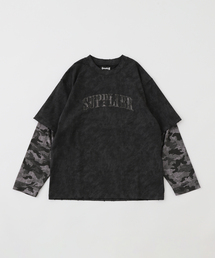 SUPPLIER / サプライヤー CAMOUFLAGE LAYERED LONG SLEEVE