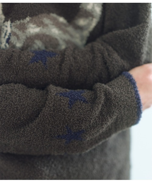 PEACH JOHN（ピーチジョン）の「メンズキャットホイップリーパジャマ（ルームウェア/パジャマ・メンズ・チャコール・ONE SIZE）」の9枚目の写真