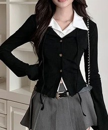 VIVID LADY(�r�r�b�h���f�B�[)�̃��C���[�h�� �V���[�g�� �J���[�t���g�b�v�X(T�V���c/�J�b�g�\�[)