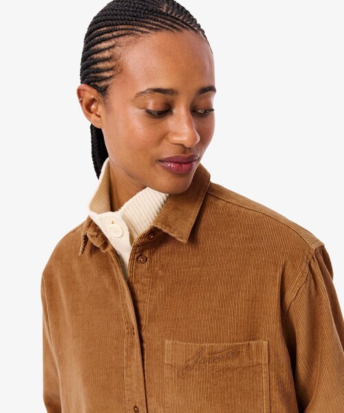 セール】オーバーサイズコーデュロイシャツ（シャツ/ブラウス