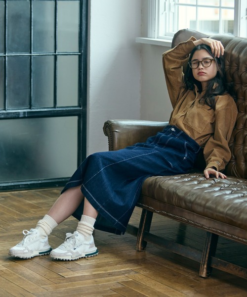 LACOSTE(ラコステ)の「オーバーサイズコーデュロイシャツ(シャツ/ブラウス・レディース・キャメル・38/40/36/34)」の20枚目の写真