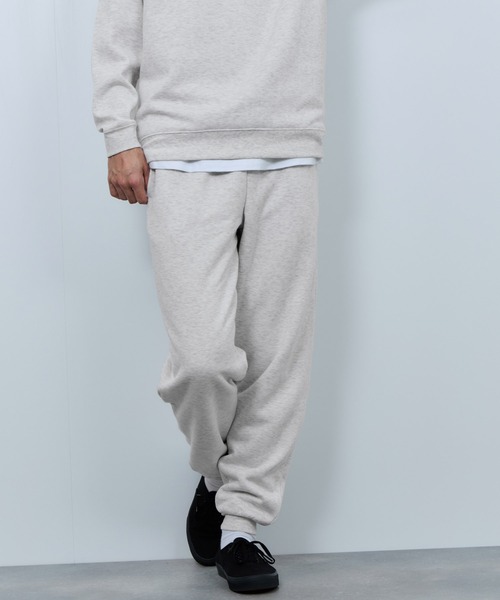 NAVY(ネイビー)の「NAVY 裏ボアリラックスパンツ(スウェットパンツ・メンズ・ネイビー/ブラック/オートミール/杢グレー・XL/L/M/S)」の4枚目の写真