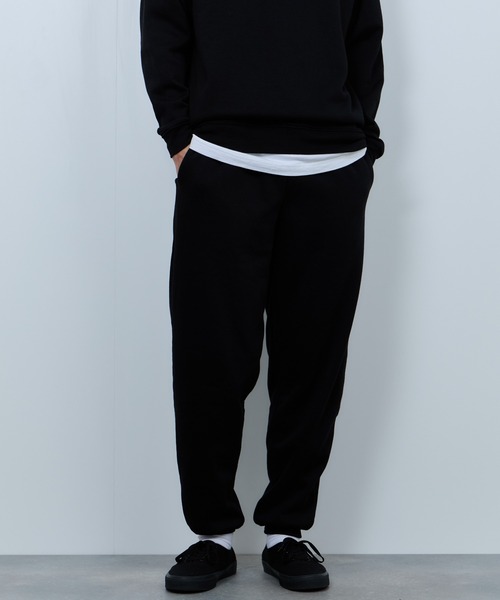 NAVY(ネイビー)の「NAVY 裏ボアリラックスパンツ(スウェットパンツ・メンズ・ネイビー/ブラック/オートミール/杢グレー・XL/L/M/S)」の5枚目の写真
