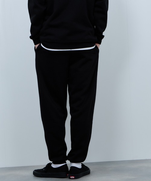 NAVY(ネイビー)の「NAVY 裏ボアリラックスパンツ(スウェットパンツ・メンズ・ネイビー/ブラック/オートミール/杢グレー・XL/L/M/S)」の8枚目の写真