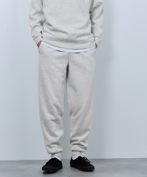 NAVY(ネイビー)の「NAVY 裏ボアリラックスパンツ(スウェットパンツ・メンズ・ネイビー/ブラック/オートミール/杢グレー・XL/L/M/S)」の11枚目の写真