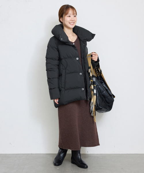 Pyrenex(ピレネックス)の「《追加》PYRENEX/ピレネックス ELAURA2 HWU036(ダウンジャケット/コート・レディース・ブラック/チャコールグレー/ライトグレー・SMALL/MEDIUM)」の4枚目の写真